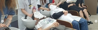 성인학습반 미용실기 수업